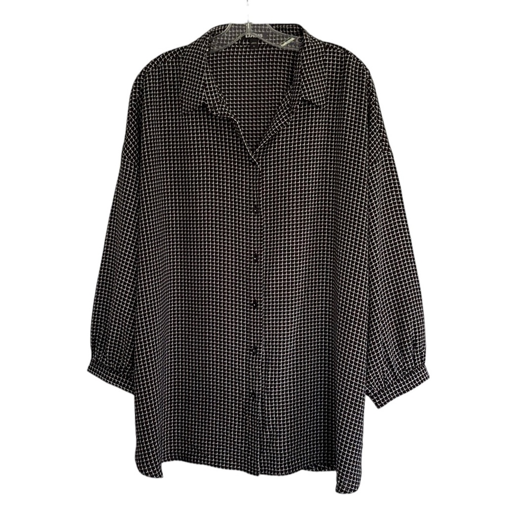 Express Oversized Shirt NWOT